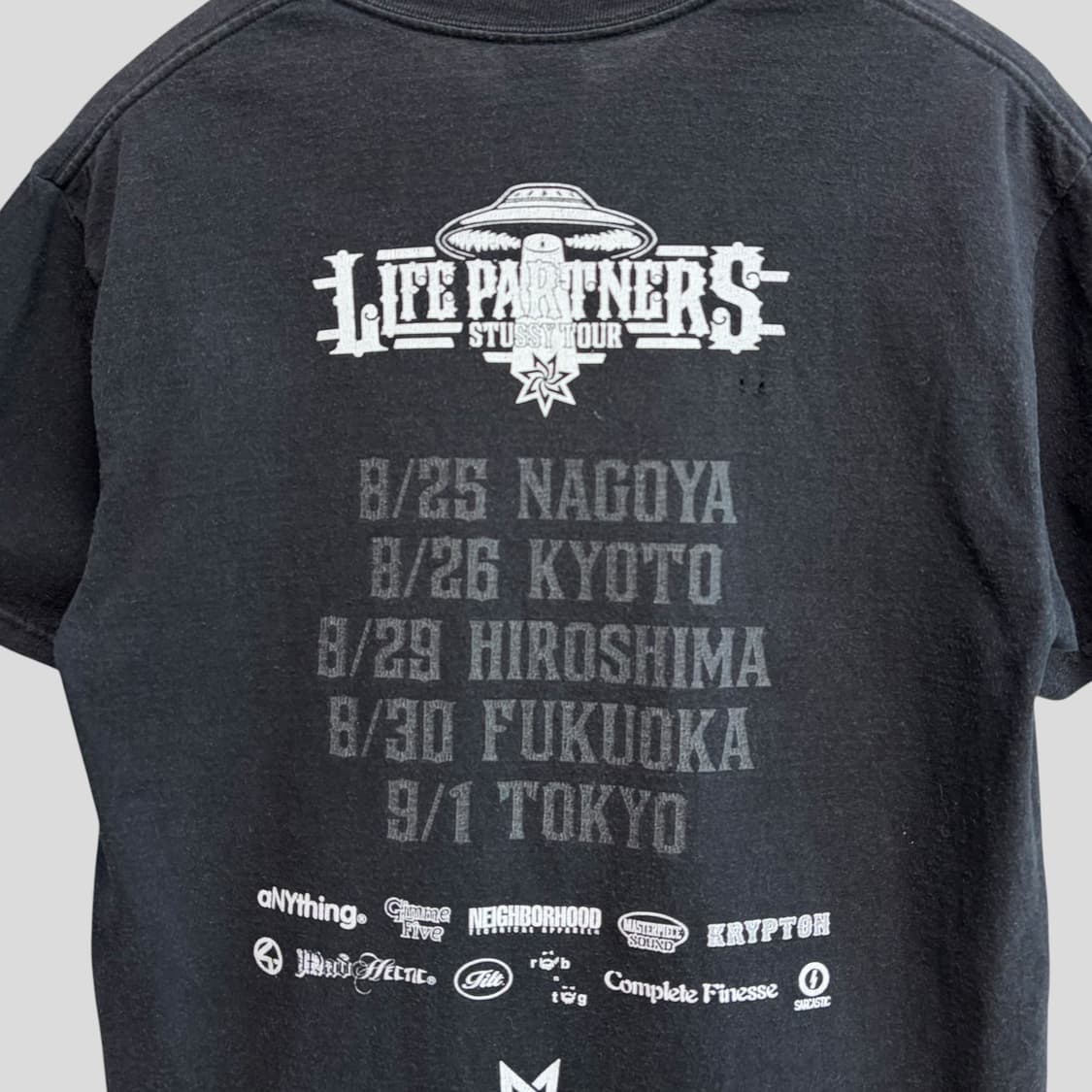 (M)stussy 스투시 06 라이프 파트너스 투어 반팔티셔츠 상품이미지7