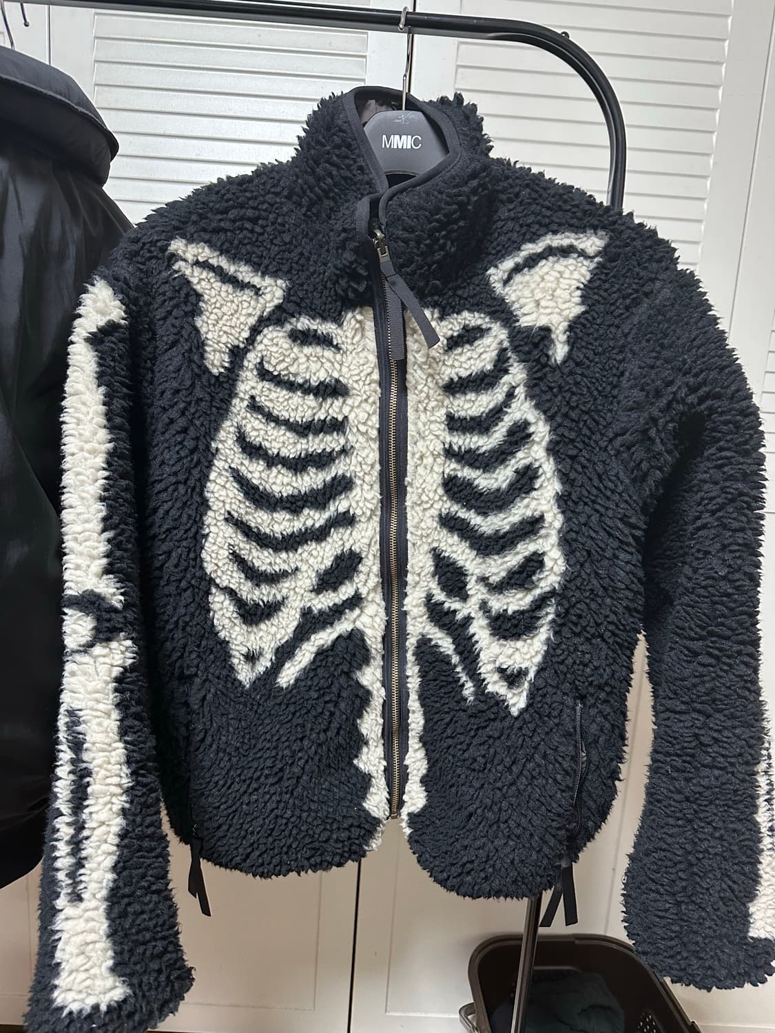 캐피탈 본 패턴 보아 플리스자켓 상품이미지1