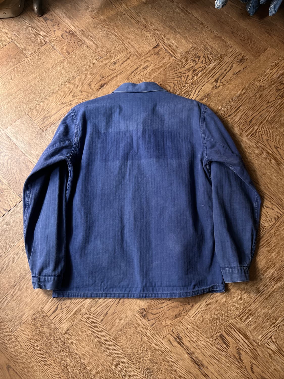 [M]90's 빈티지 HBT 헤링본 트윌 프렌치 워크자켓 상품이미지6