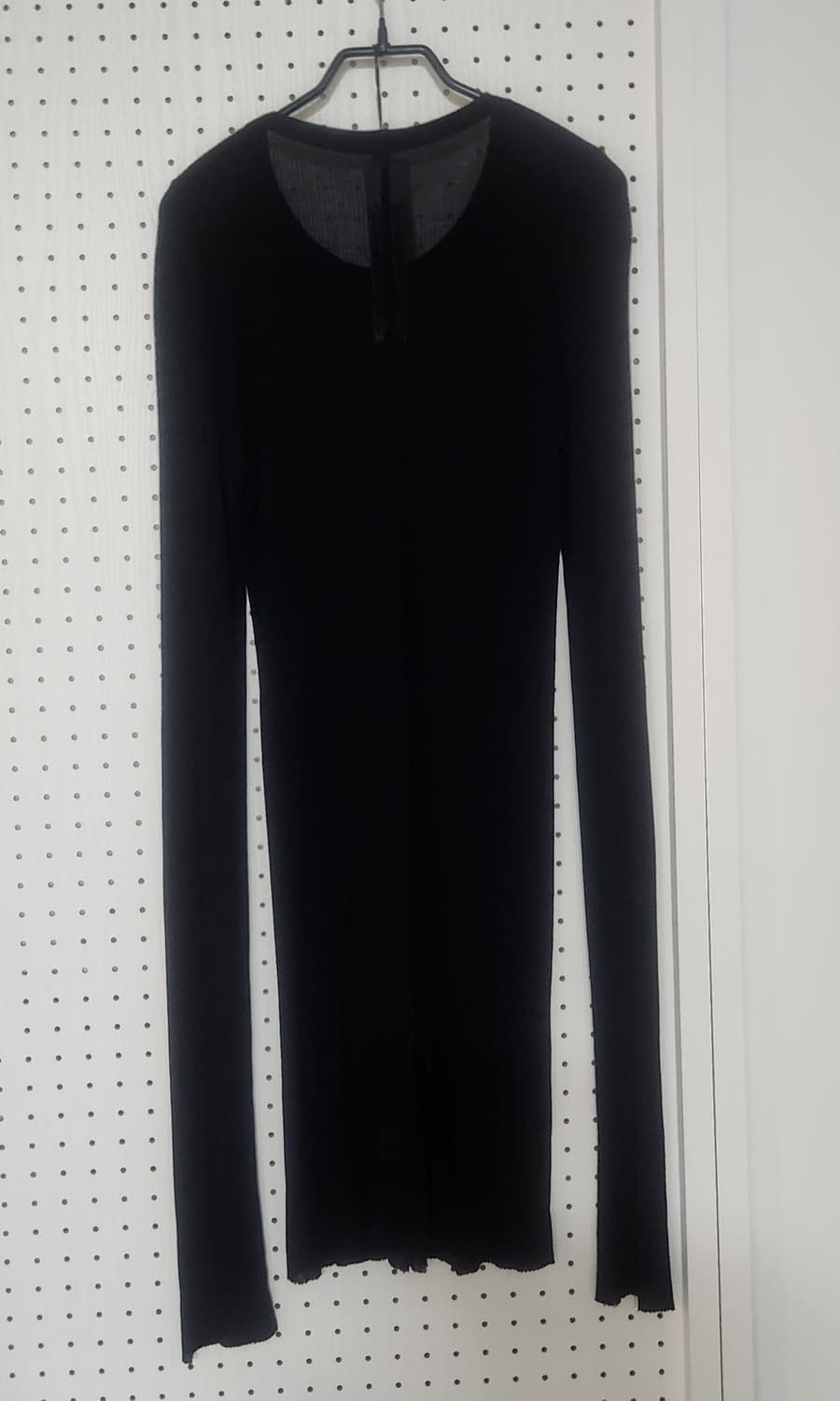 릭오웬스 SS25 립 롱슬리브 RC 블랙  상품이미지8