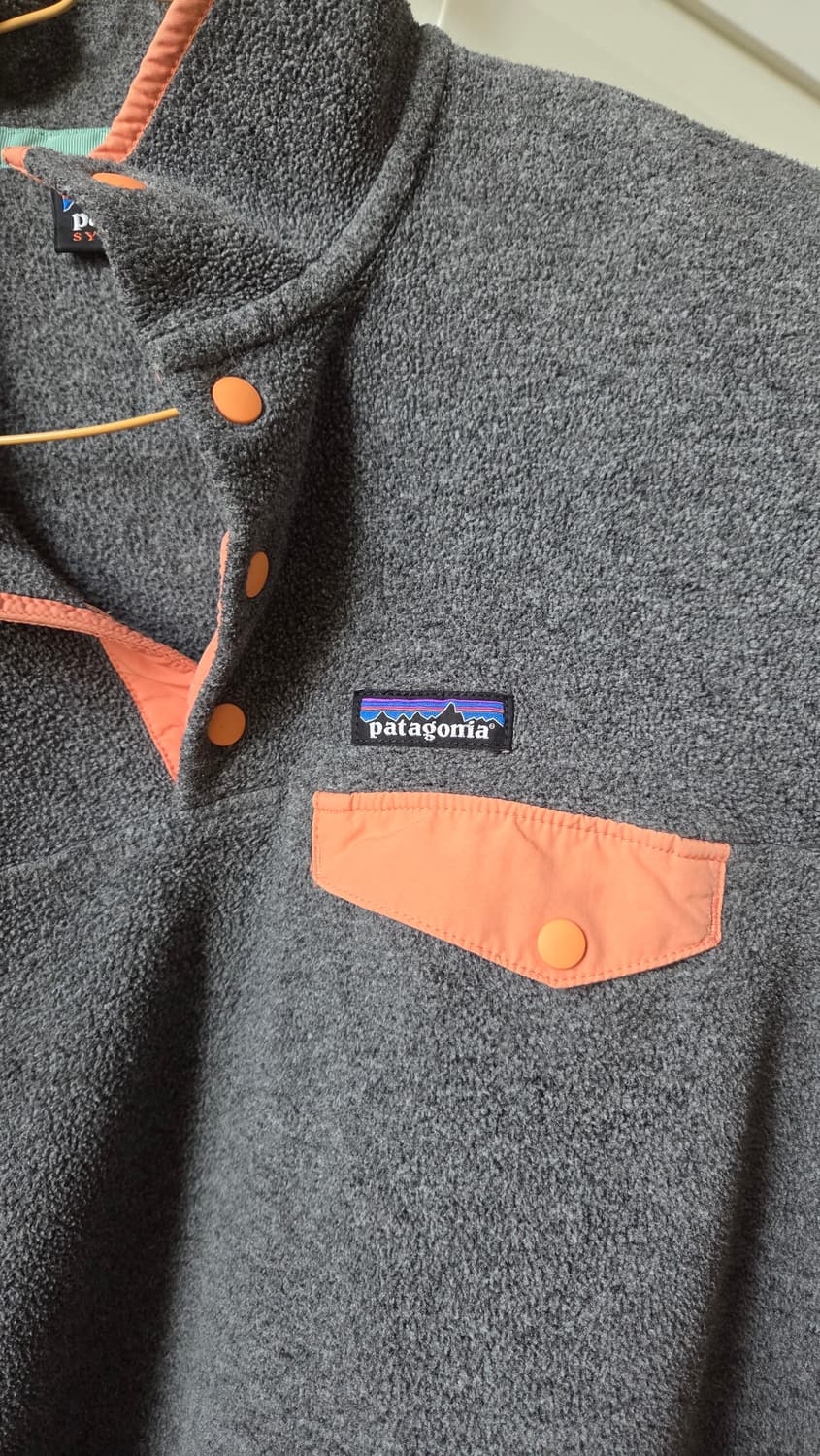 파타고니아 여성 신칠라 풀오버 스웨터 니켈 피치색상 s 상품이미지4