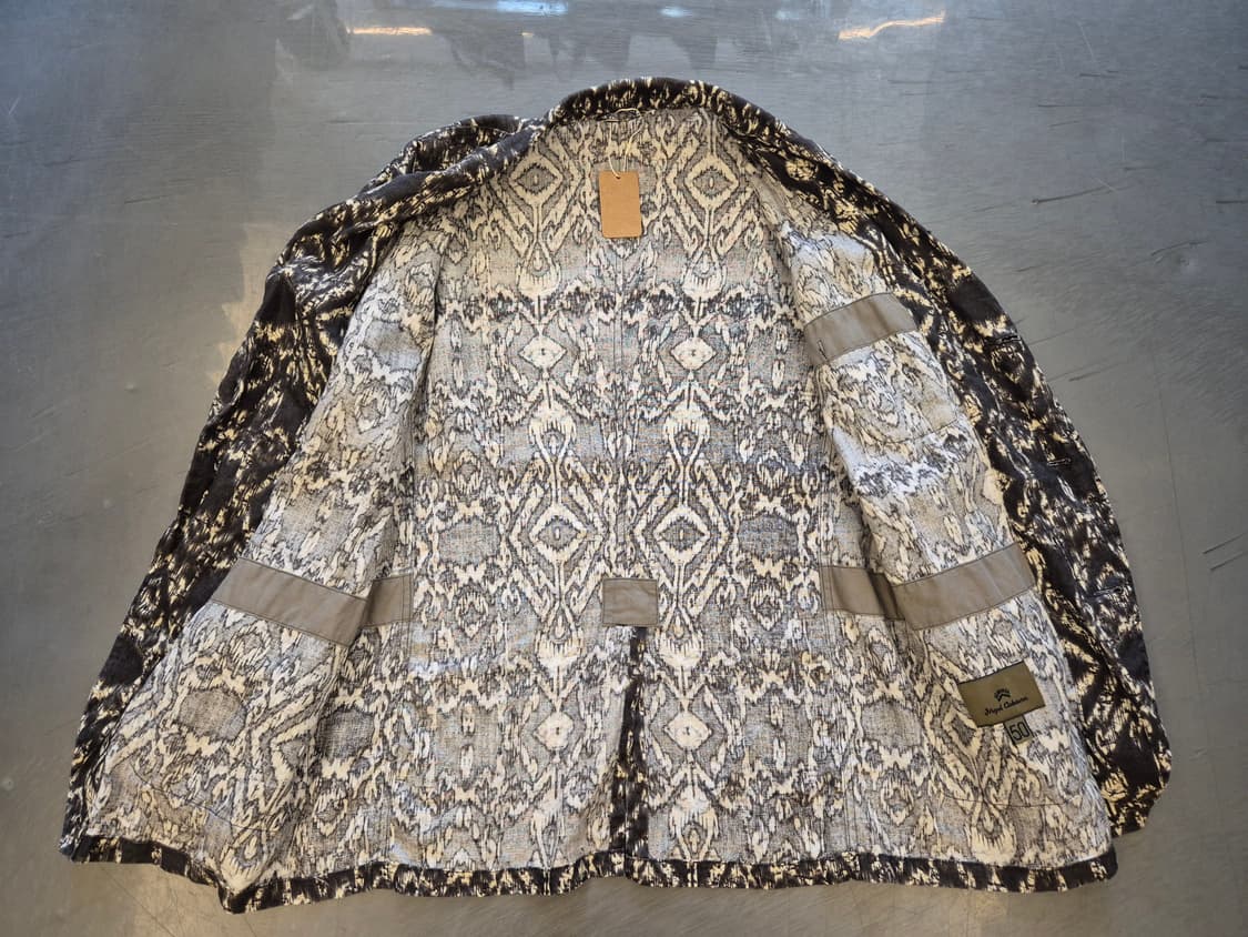 나이젤 카본 트라이벌 패턴 린넨 자켓 상품이미지3