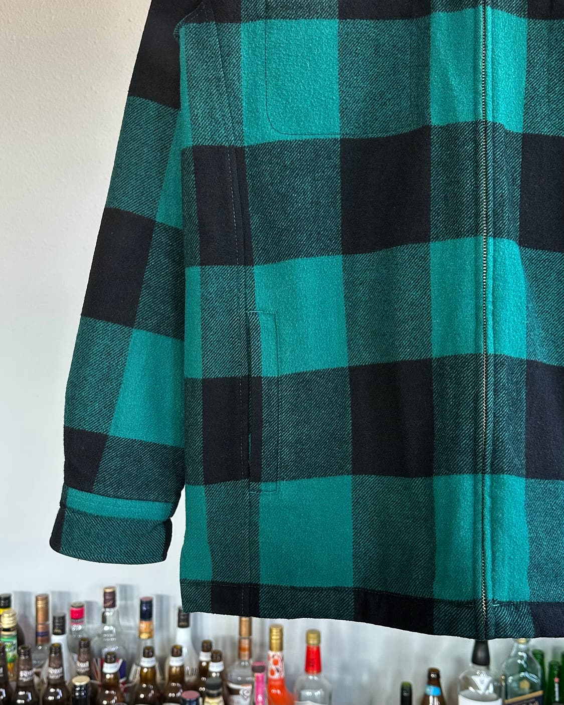 [L]리바이스 Levi's 타탄 체크 플란넬 집업 워크 자켓 상품이미지4