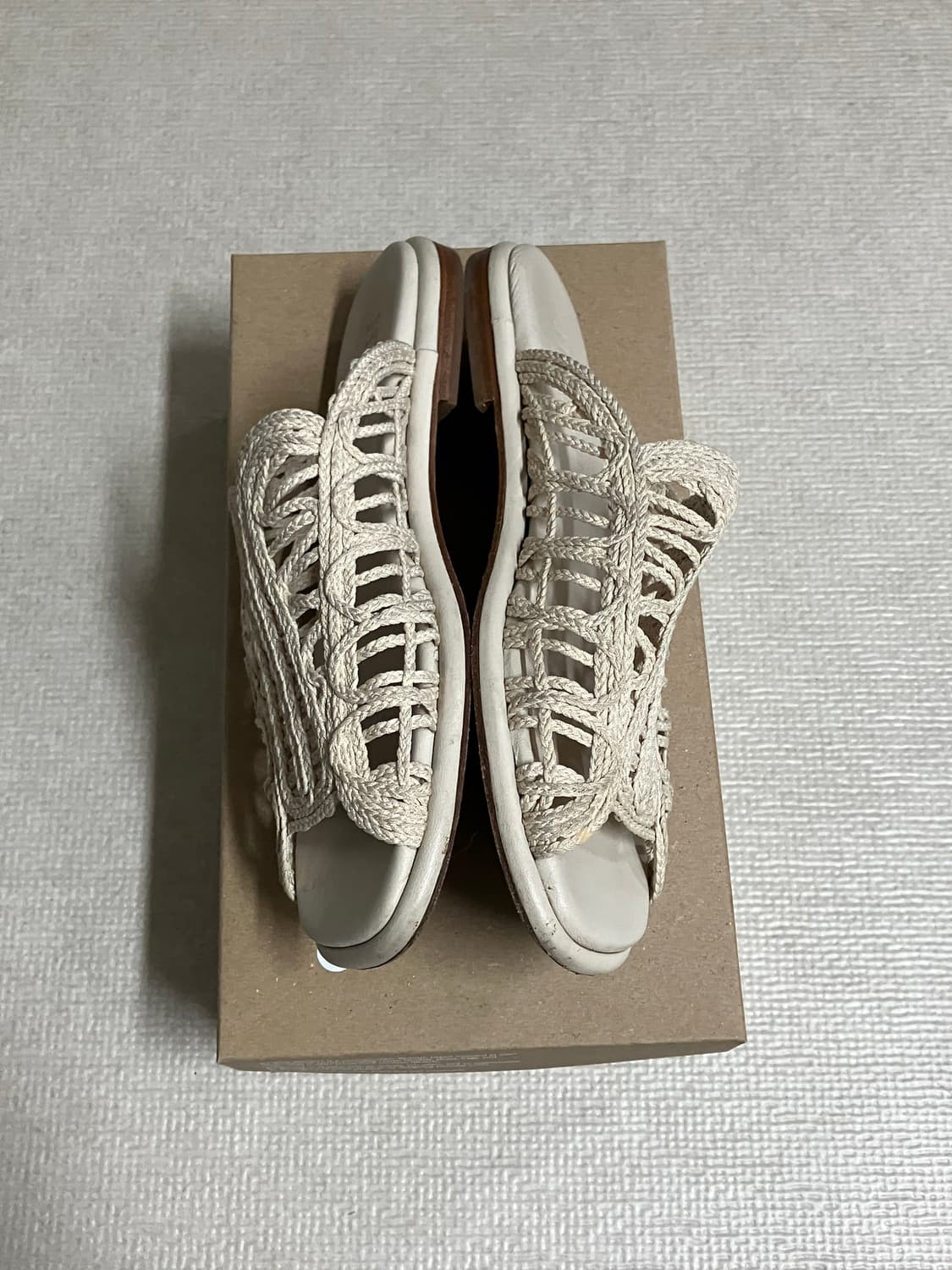 헤레우 hereu 캔버스 슬라이드 샌들 슬리퍼 37 상품이미지4