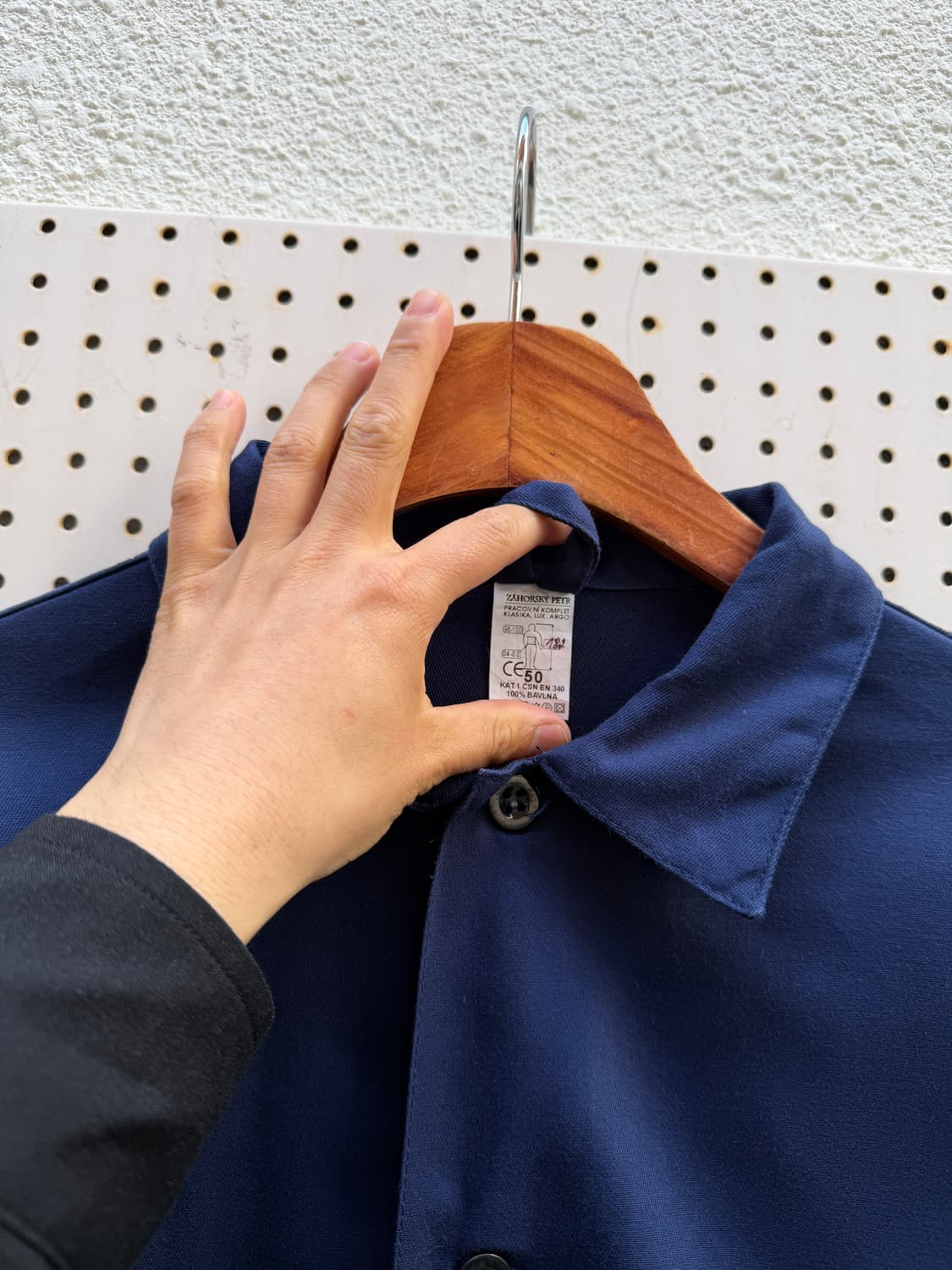 OLD EURO NAVY BLUE VINTAGE 빈티지 프렌치워크자켓 상품이미지6