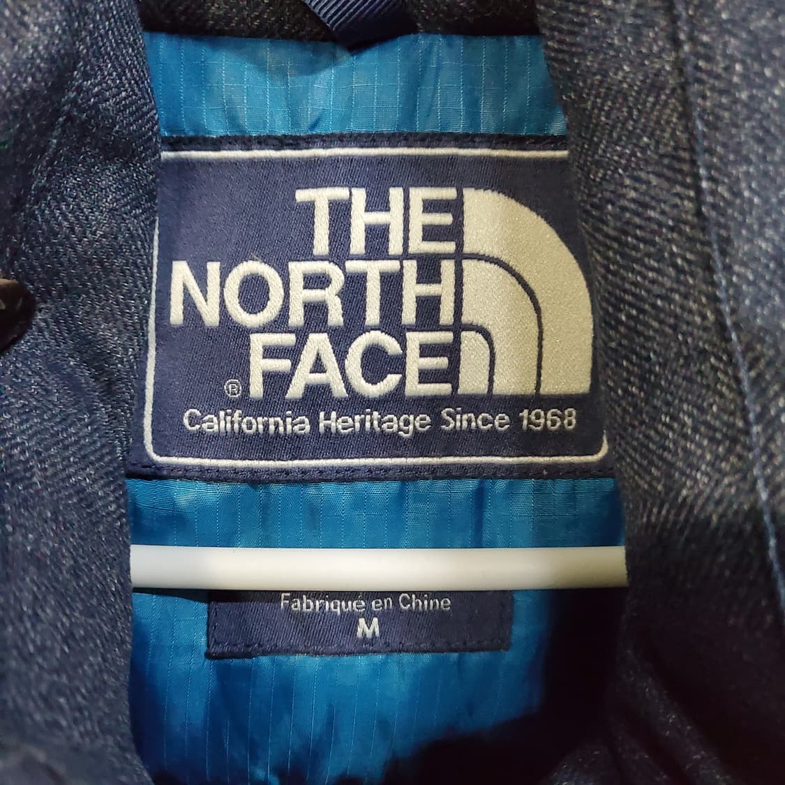 노스페이스 인디고 블루 구스다운 조끼 패딩  상품이미지5