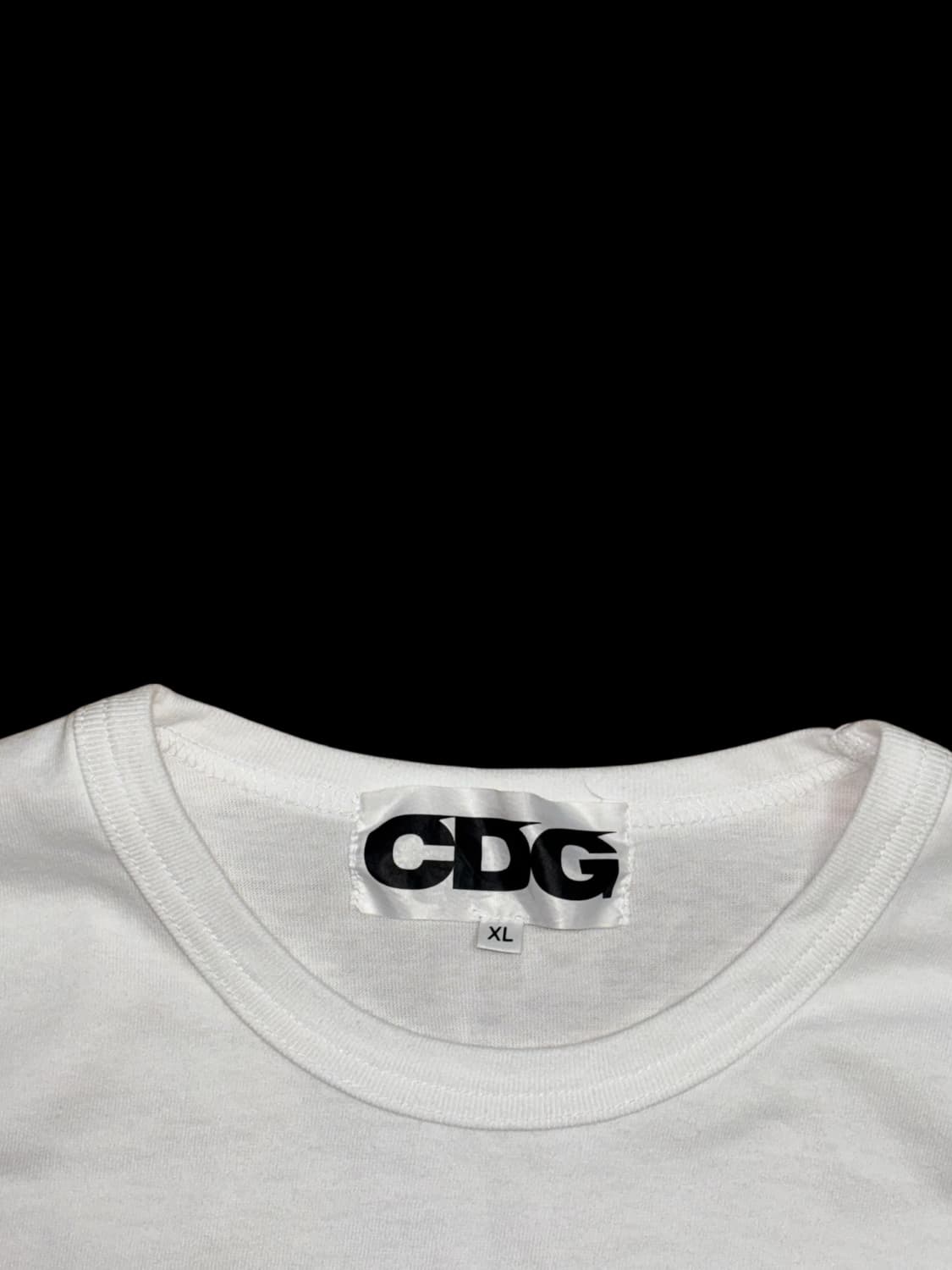 꼼데가르송 cdg 백프린팅 로고 반팔 티셔츠 상품이미지5
