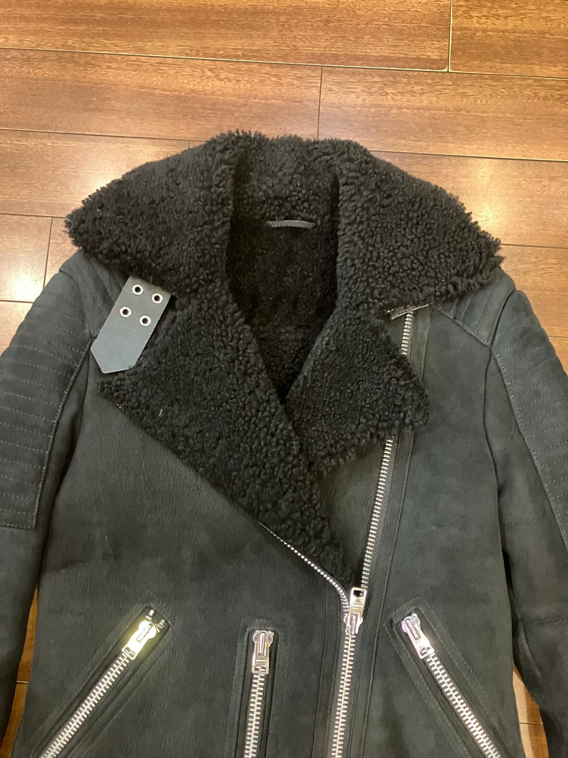 올세인츠 시어링 무스탕자켓  상품이미지4