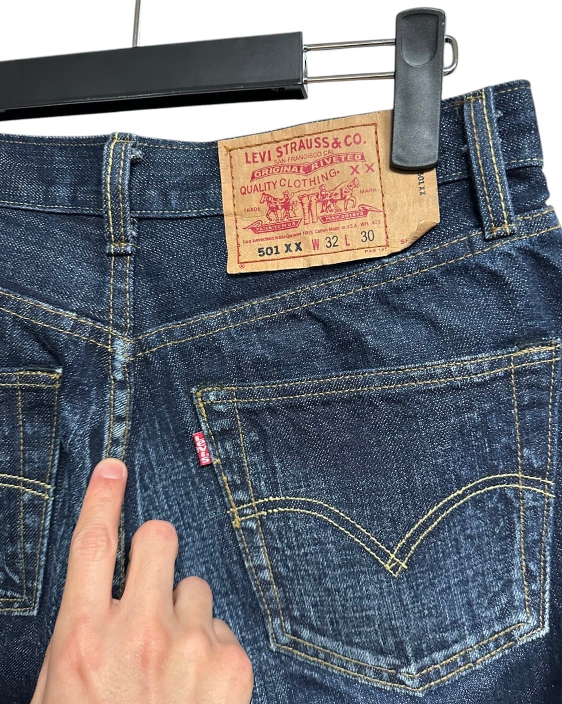 리바이스 501XX 빈티지 데님팬츠 W32 L30 Made in usa 상품이미지7