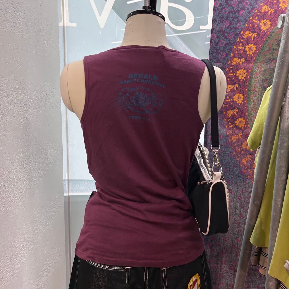 Harley Davidson y2k Sleeveless T-shirts 상품이미지4