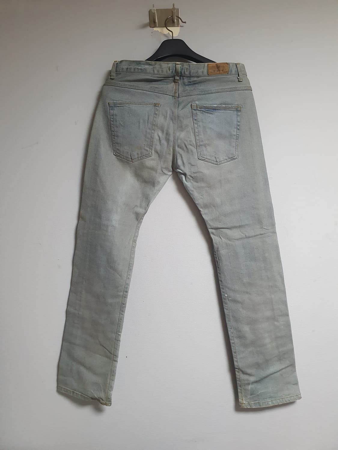 워싱데님 일자핏 청바지)31 상품이미지4