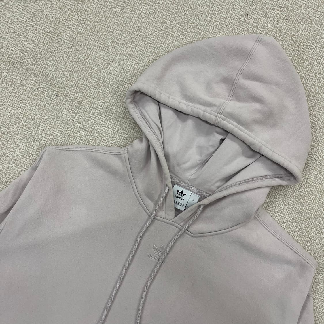 [L] 아디다스 우먼 오버핏 후디 스웻셔츠 후드티 3999 상품이미지3