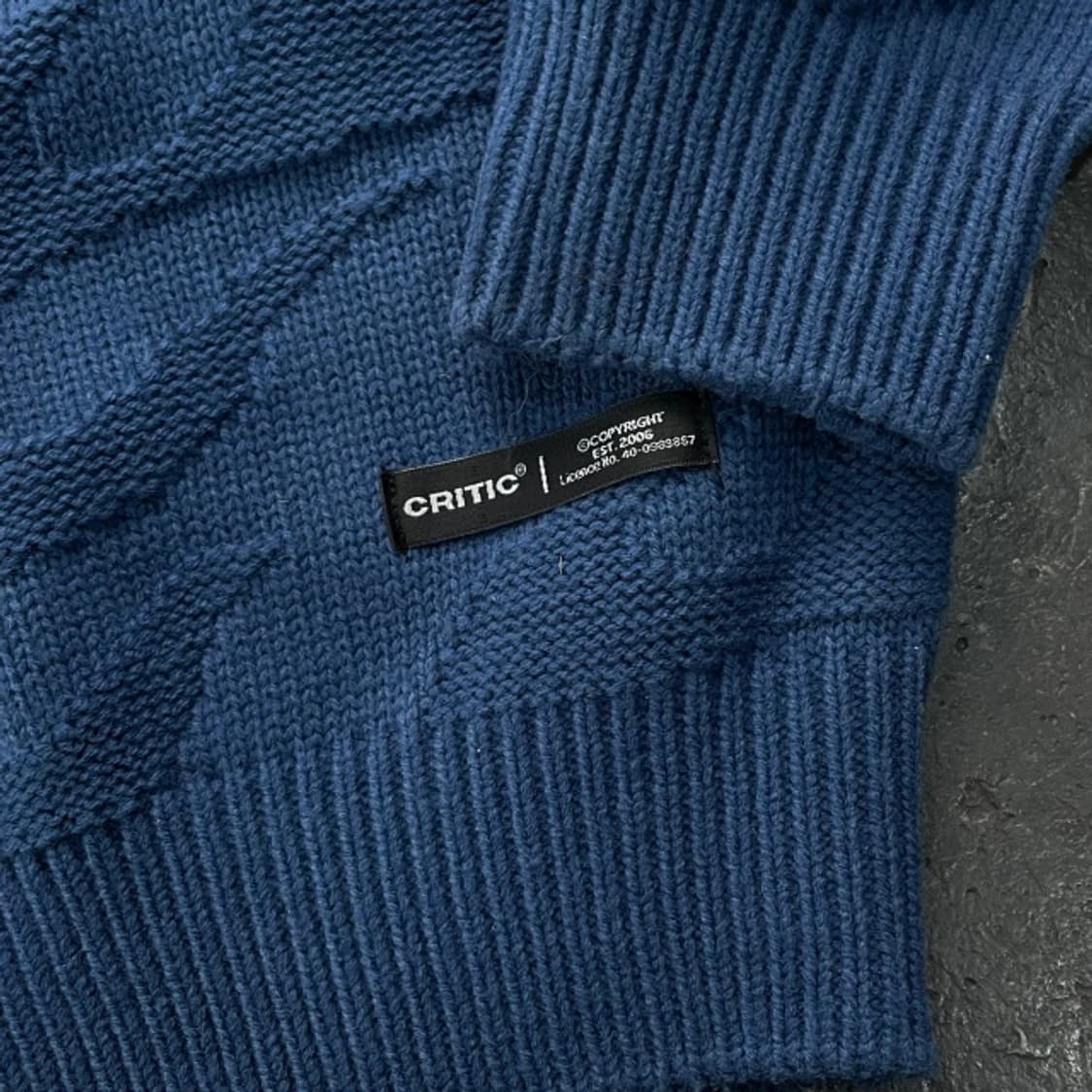 100 크리틱 플레임 후드 니트  상품이미지3