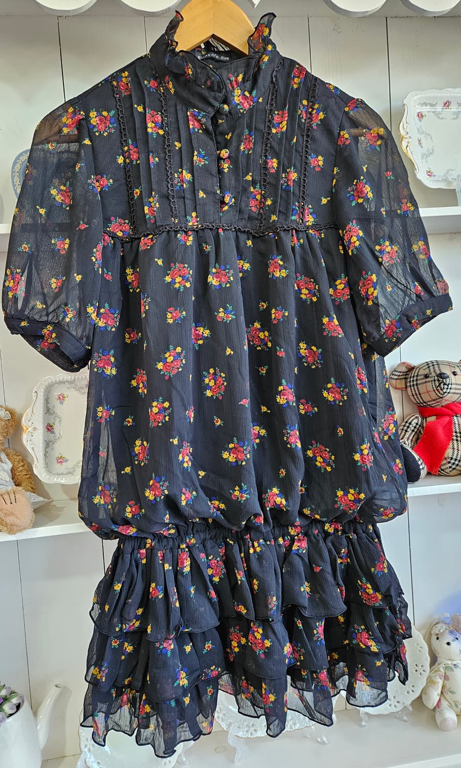 플라워 쉬폰 원피스 상품이미지2