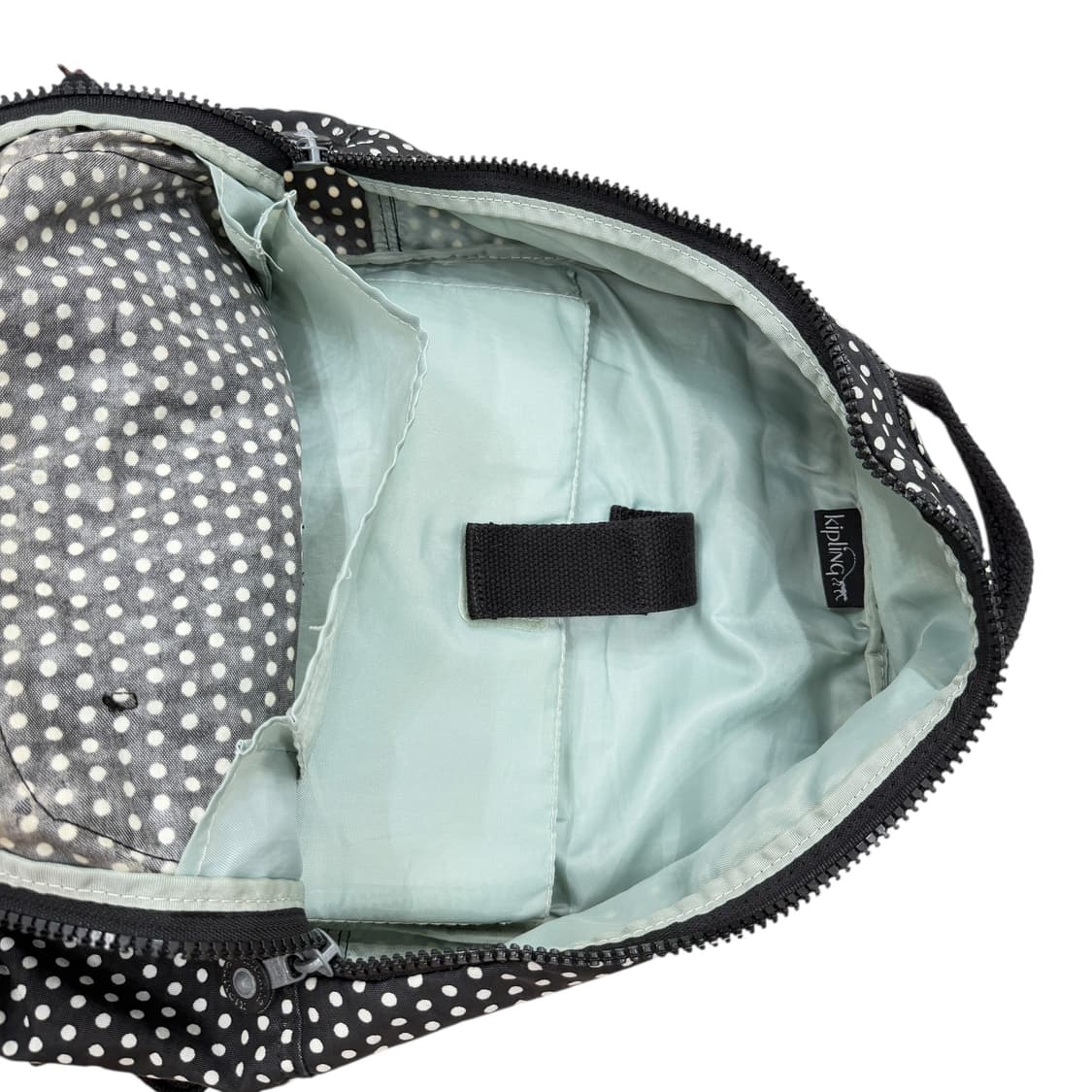 키플링 빈티지 모리걸 도트 땡땡이 폴카 패턴 백팩 가방 상품이미지4