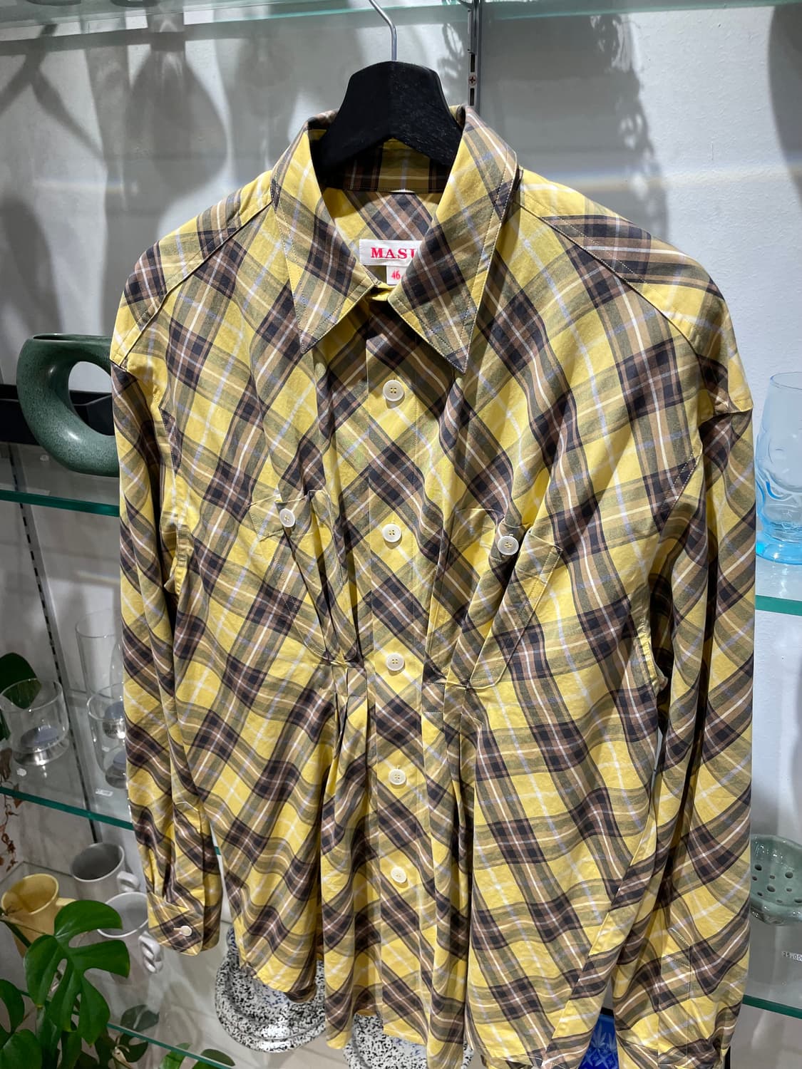 25SS 마수 knight plaid shirt 상품이미지3