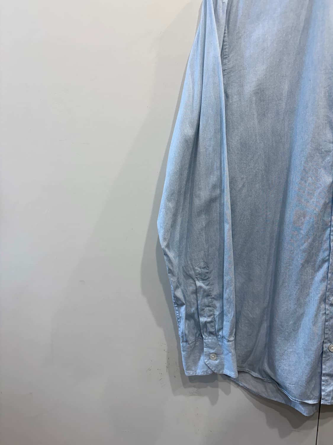 아르마니 꼴레지오니 라이트 블루 셔츠 상품이미지4