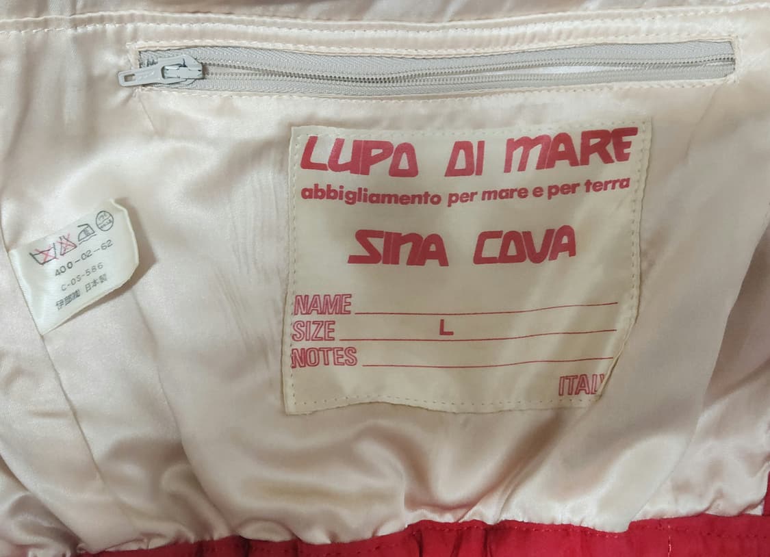 초희귀 SINA COVA 시나코바 lupo di mare 웜자켓(L) 상품이미지7