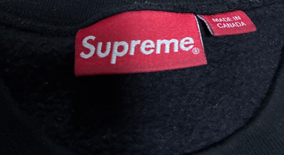 슈프림 블레스 크루넥 맨투맨 블랙 L 상품이미지2