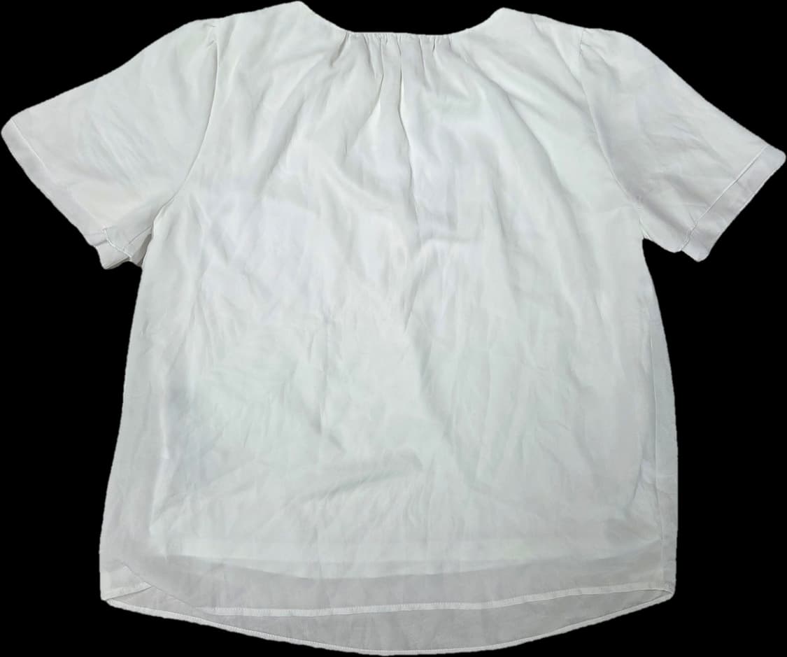 화이트쉬폰 블라우스 상품이미지4