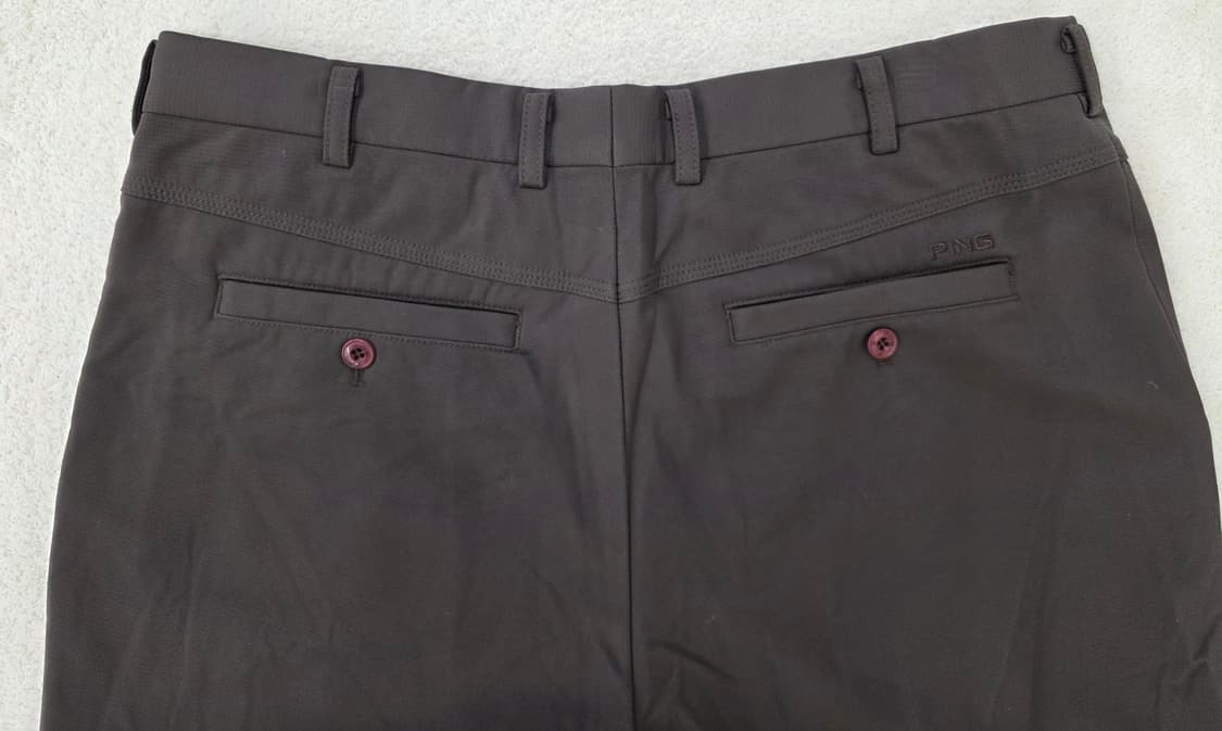 PING 핑 골프 남자 얇은기모바지.  싸이즈35 상품이미지3