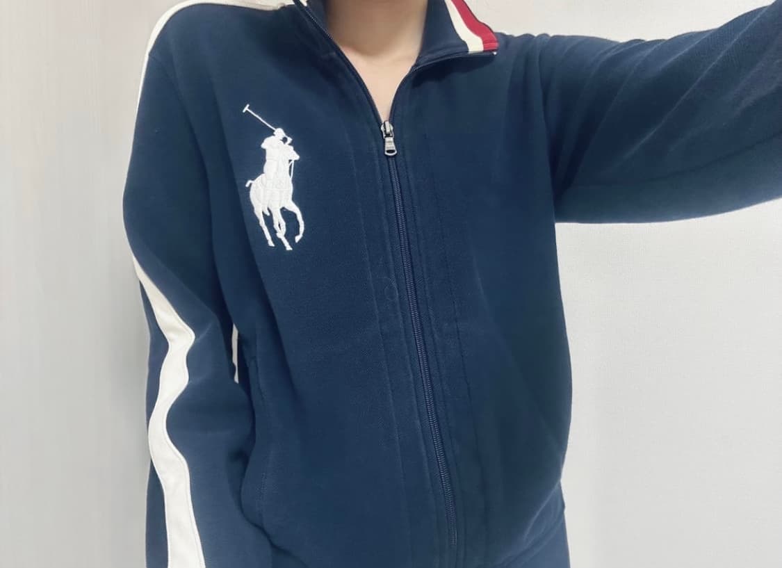 폴로 빅포니 집업 네이비 상품이미지2