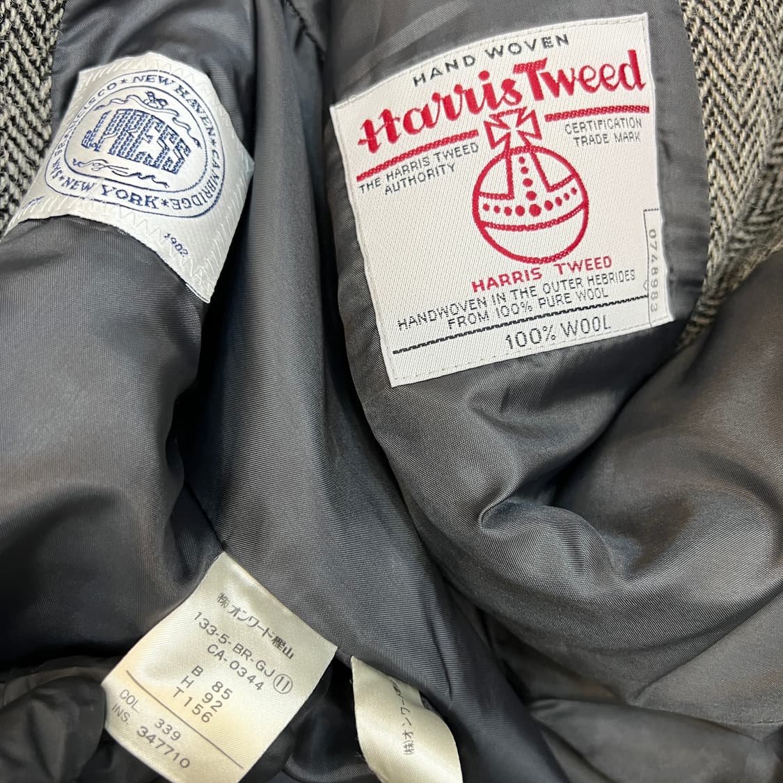 J.press 해리스트위드 헤링본 트위드 자켓 상품이미지7