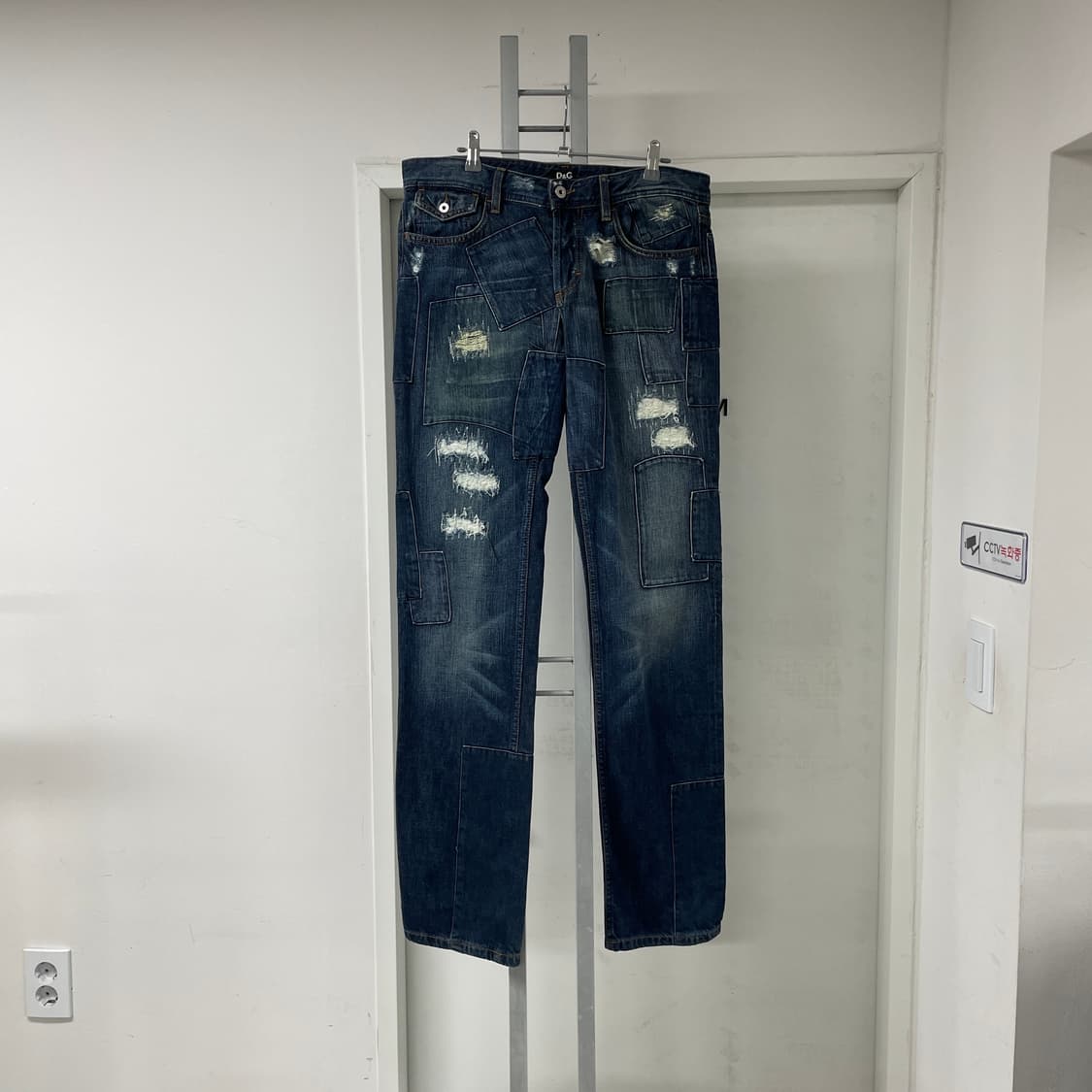 돌체앤가바나 패치워크 데님 팬츠 32 상품이미지6