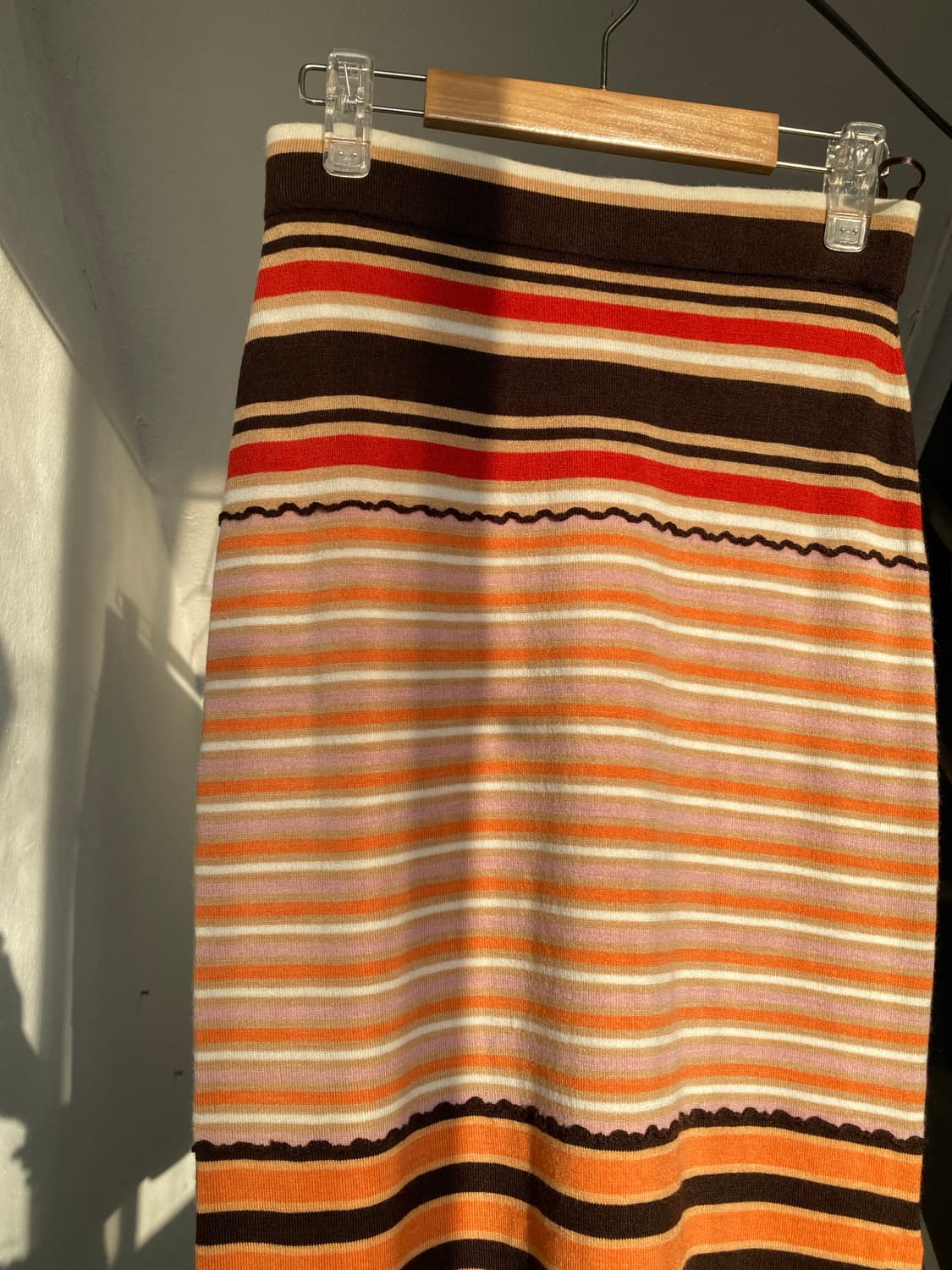 마르니•유니클로 스트라이프 코튼 스커트 상품이미지2