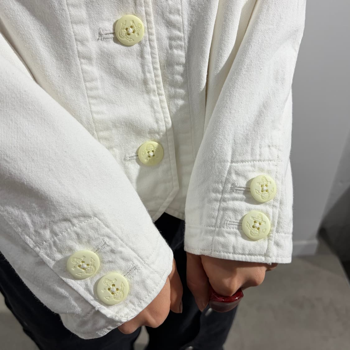 Pink house 핑크 하우스 셔츠형 자켓 상품이미지4