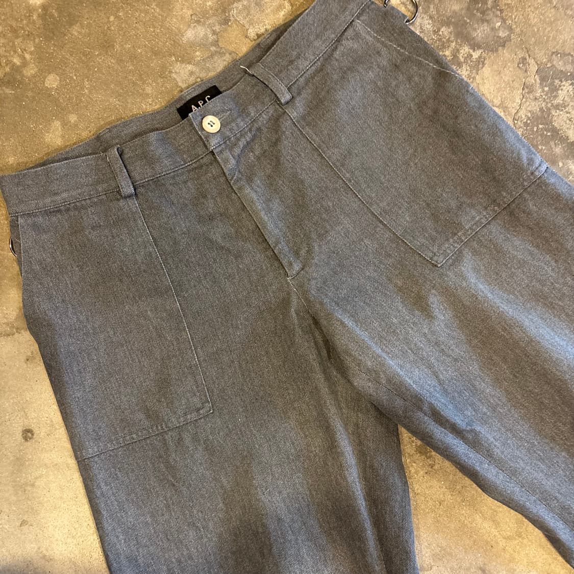 아페쎄 헤비 드릴 코튼 워크 팬츠 상품이미지6