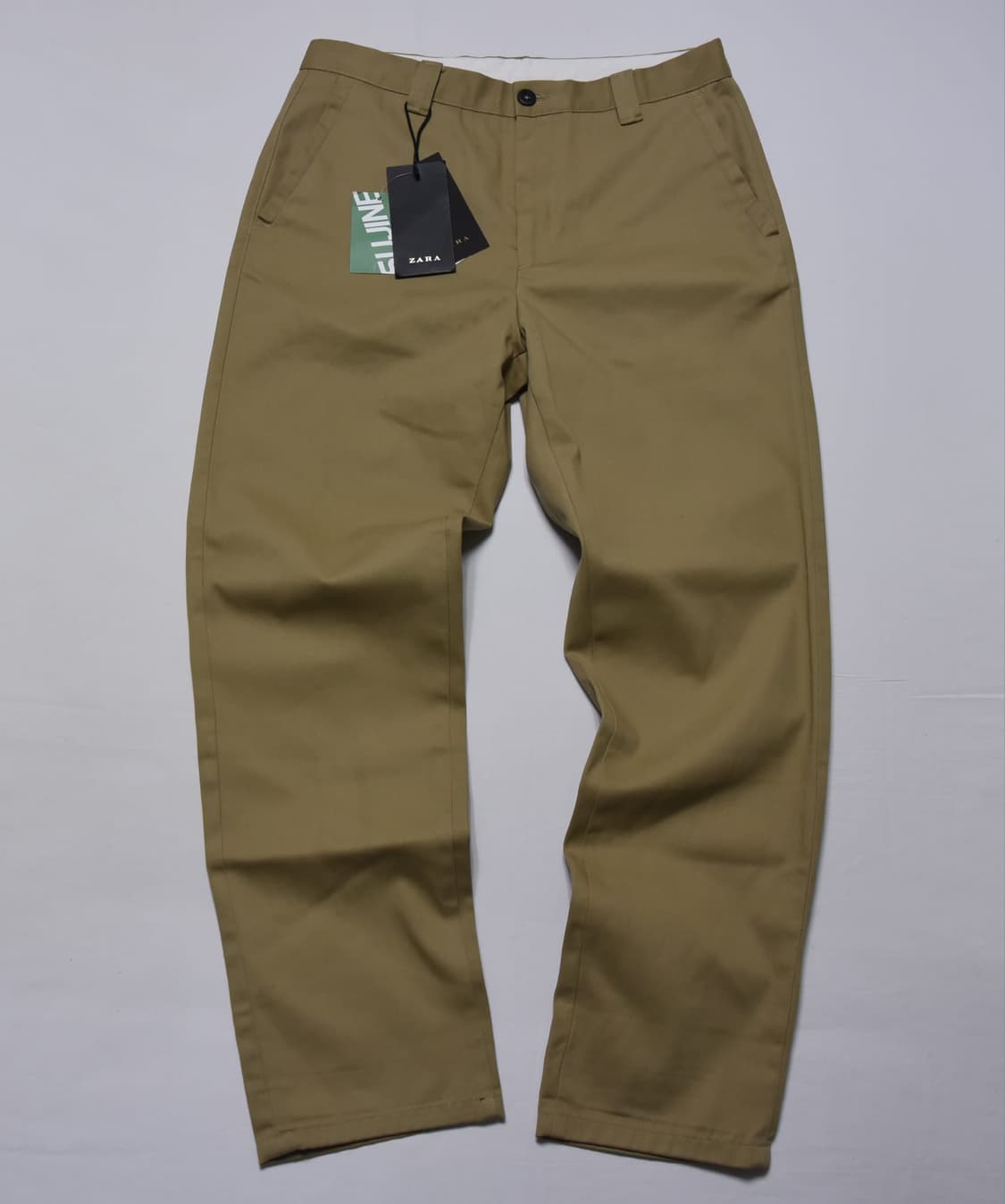 ZARA 맨 카키 면바지 40 새상품 (새상품) 상품이미지2