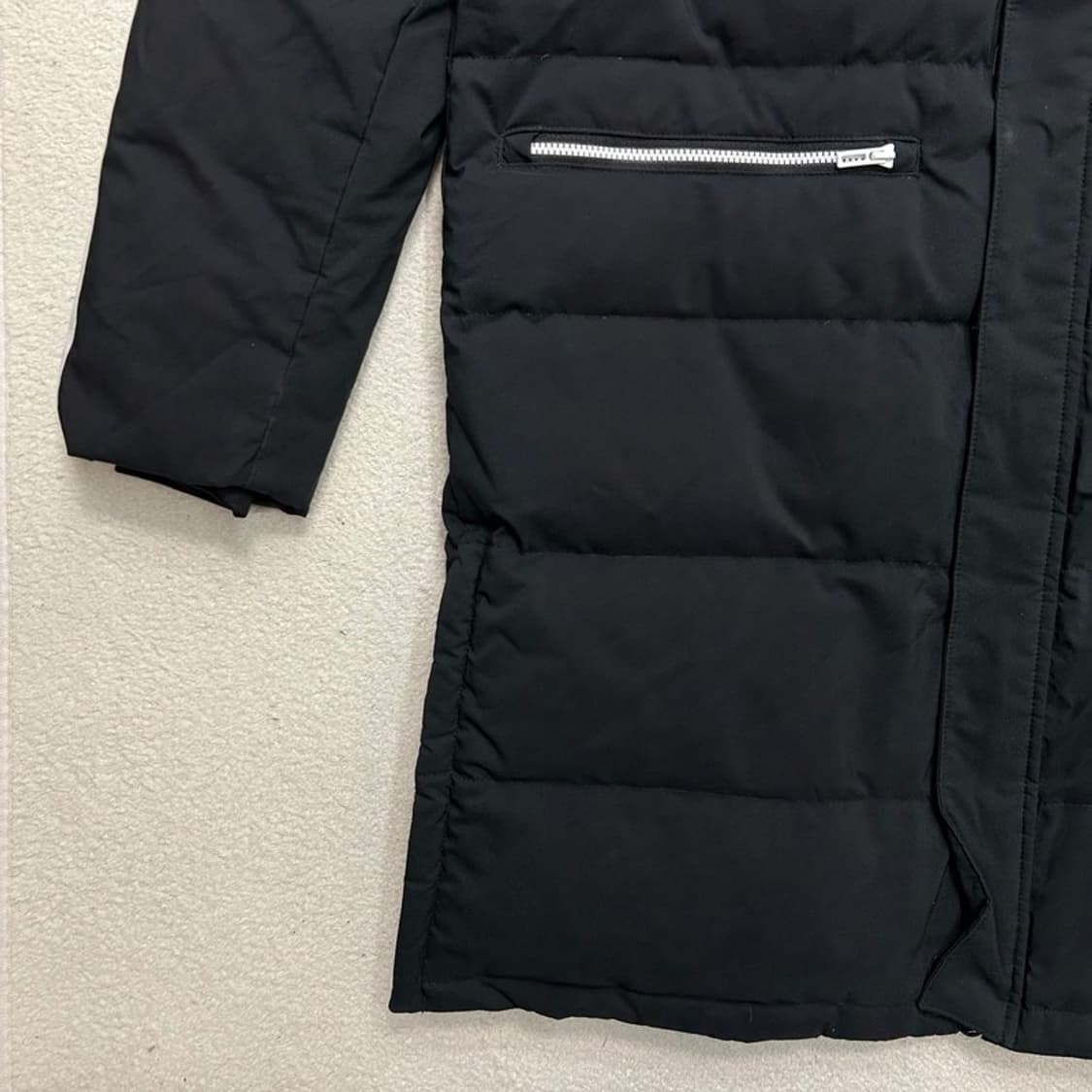 아디다스 삼선 롱패딩 블랙 160 상품이미지3