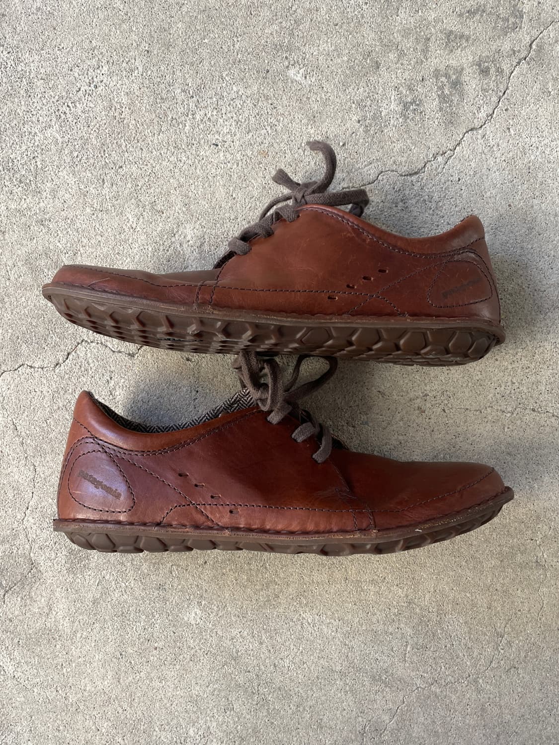00s Patagonia Loulu Walnut Leather shoes 상품이미지5