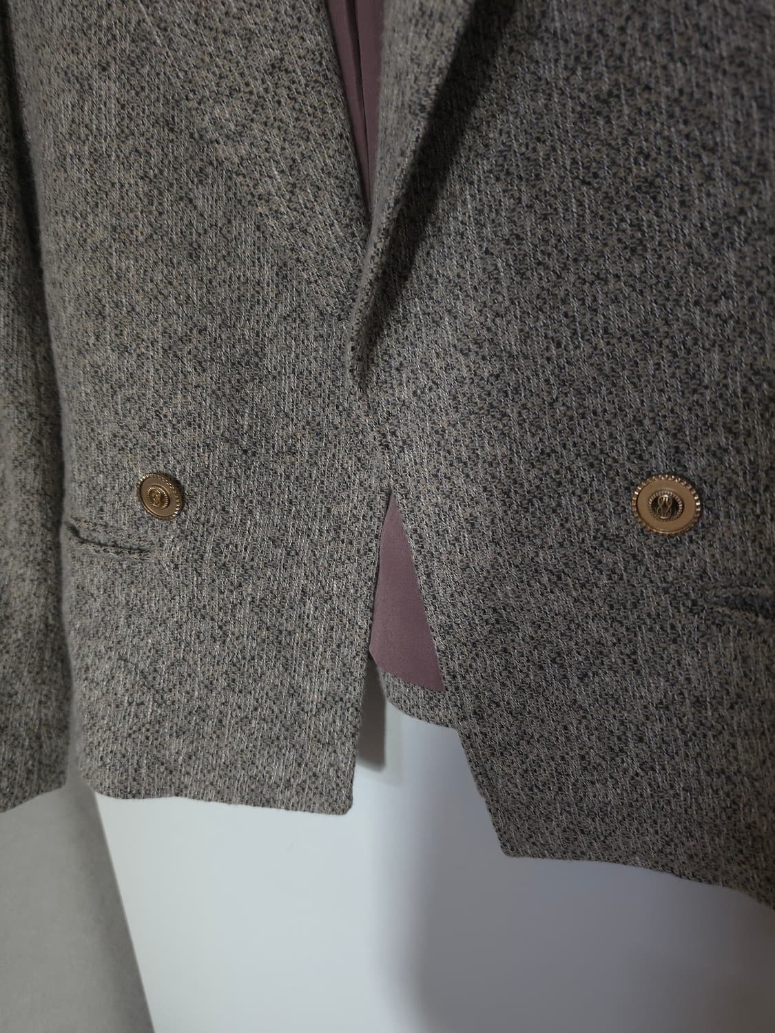 나무그림 오픈형 울자켓 상품이미지3