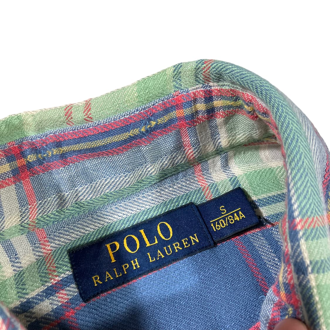 폴로 랄프로렌  포켓 체크셔츠 상품이미지7