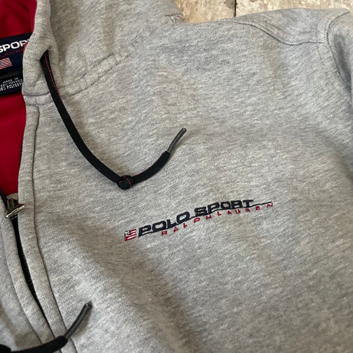 폴로 스포츠 클래식 집업 후디 상품이미지4