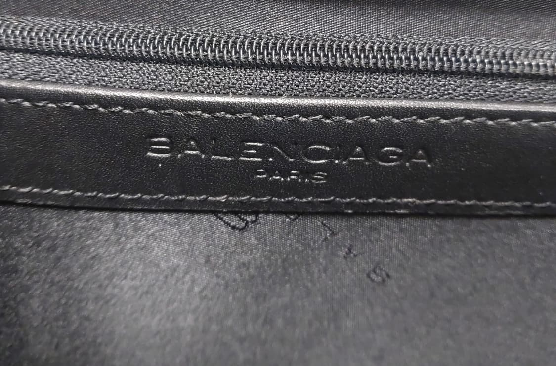 [정품] 발렌시아가 블랙 금장 레더 숄더백 상품이미지9