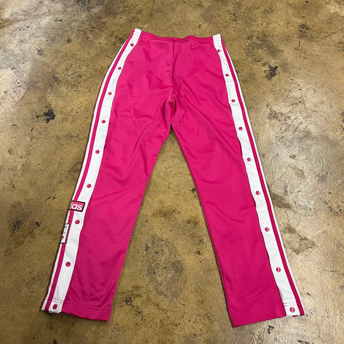 [정품/S] 아디다스 핑크 삼선 트레이닝 바지 b14 상품이미지3