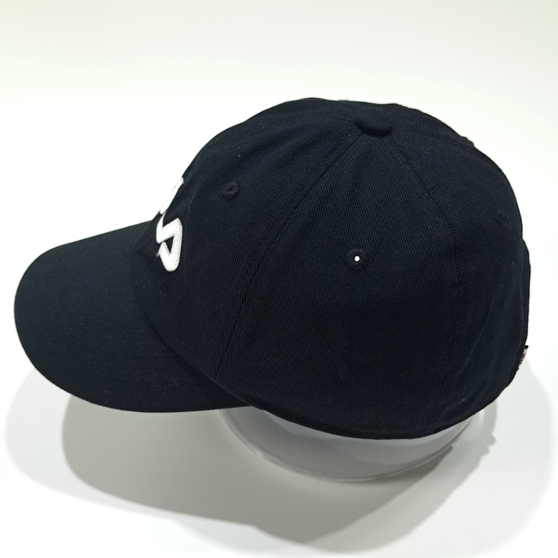 필라 한국판 2018 블랙 빅 로고 자수 코튼 볼캡 P2057 상품이미지4