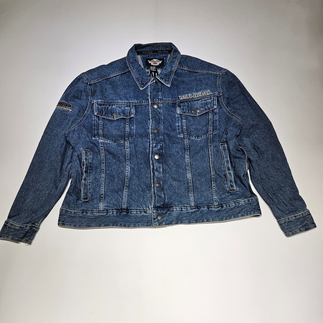 할리데이비슨 105주년 데님 자켓[3XL] 상품이미지2