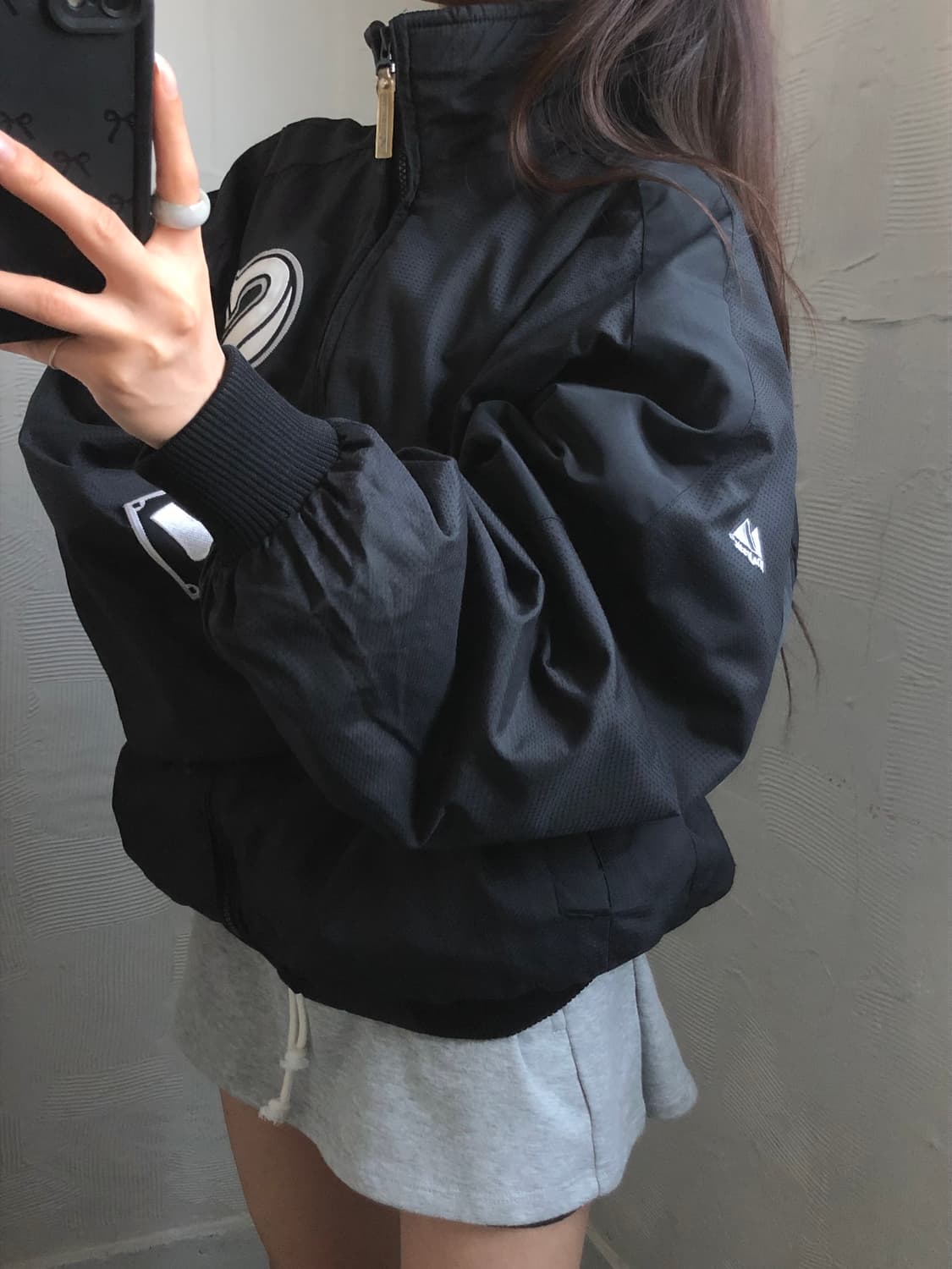 Majestic 마제스틱 블랙 시카고 화이트삭스 어센틱 자켓 상품이미지2
