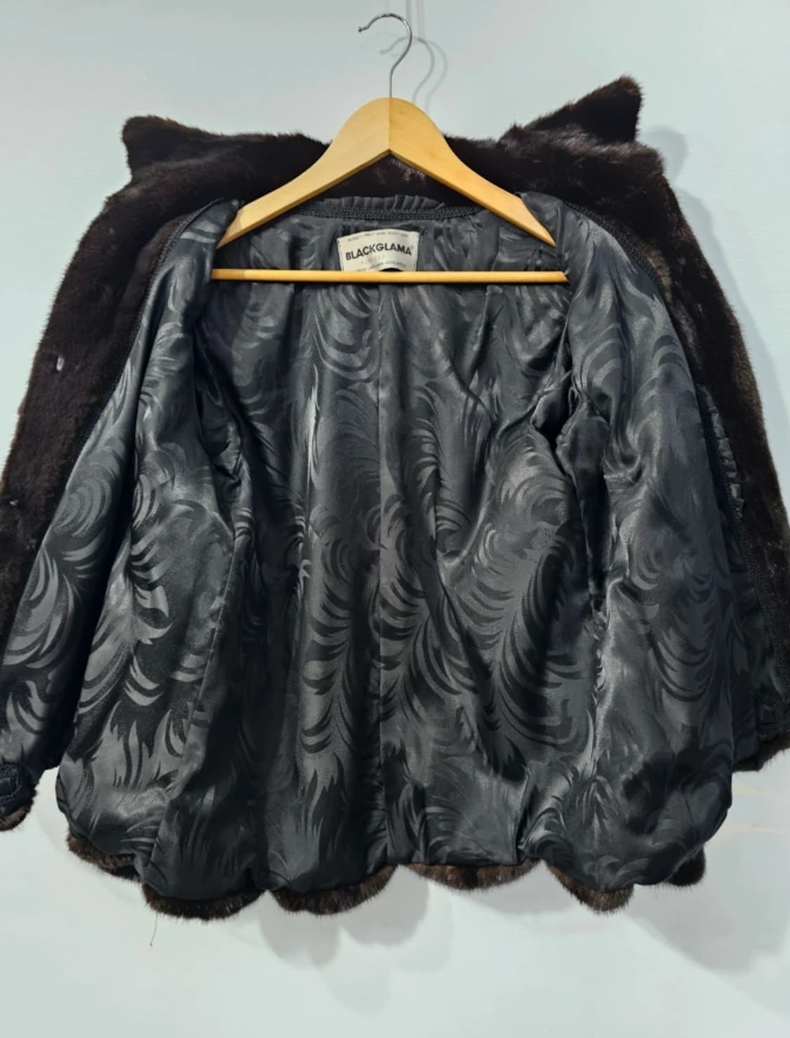 BLACKGLAMA 블랙글라마 밍크 코트 ~66 상품이미지5