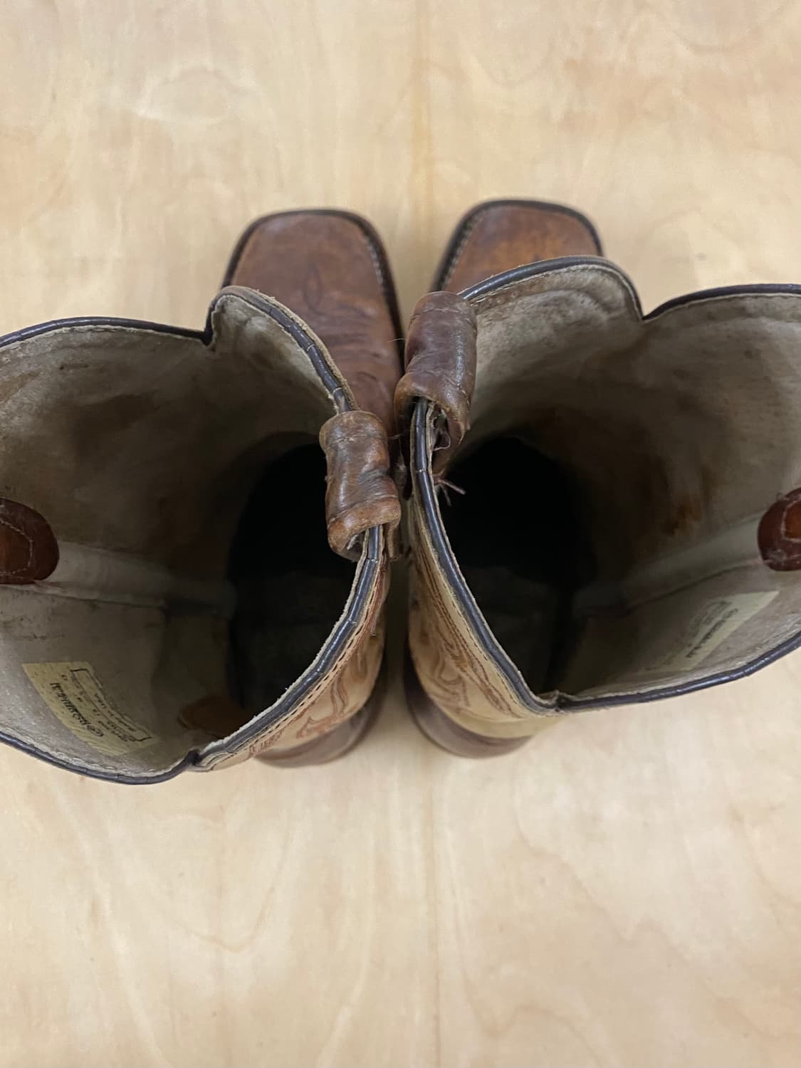 VTG square toe western boots 스퀘어토 웨스턴 부츠 상품이미지9