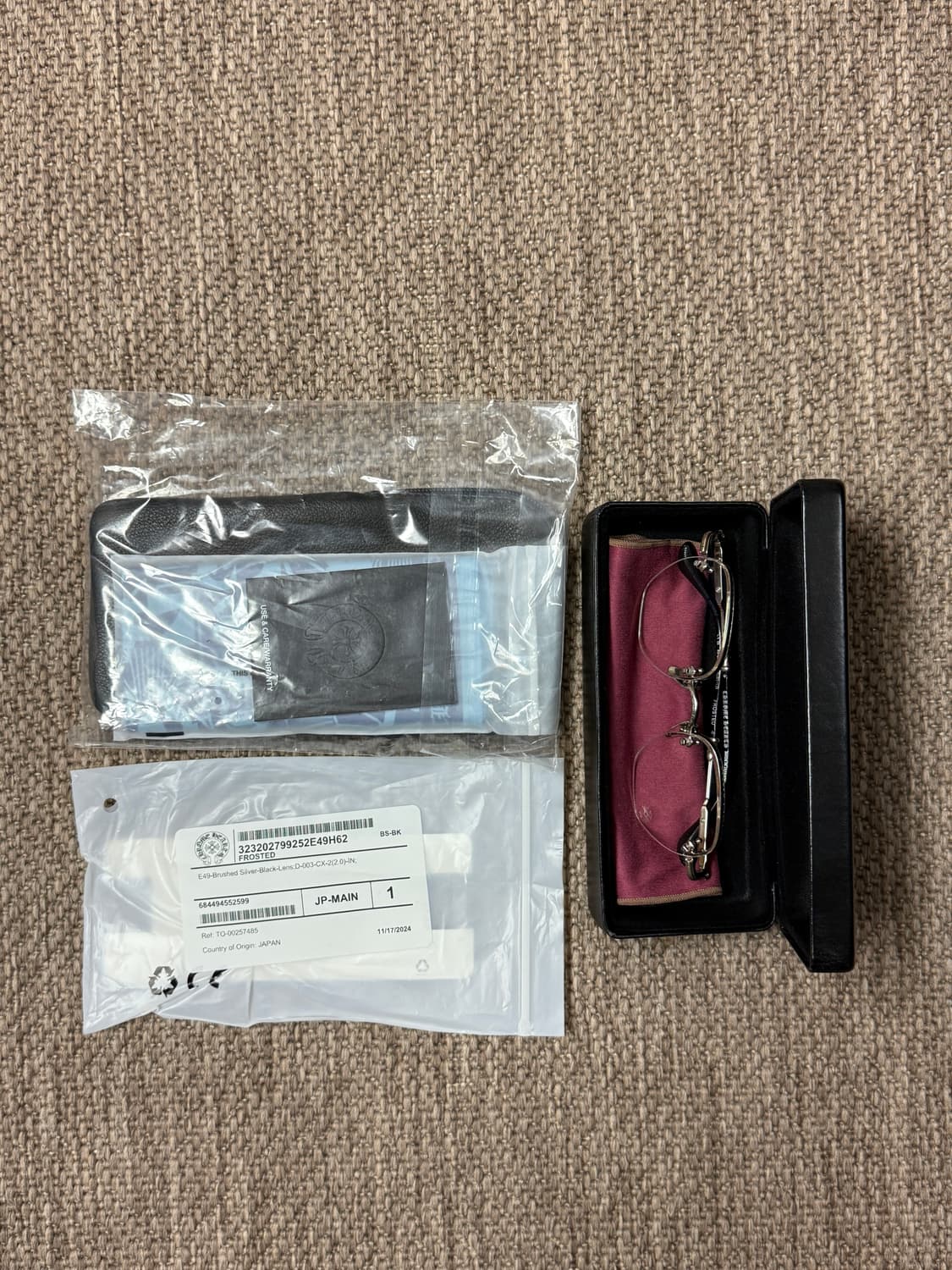 크롬하츠 프로스티드 블랙 실버 BS BK 상품이미지8