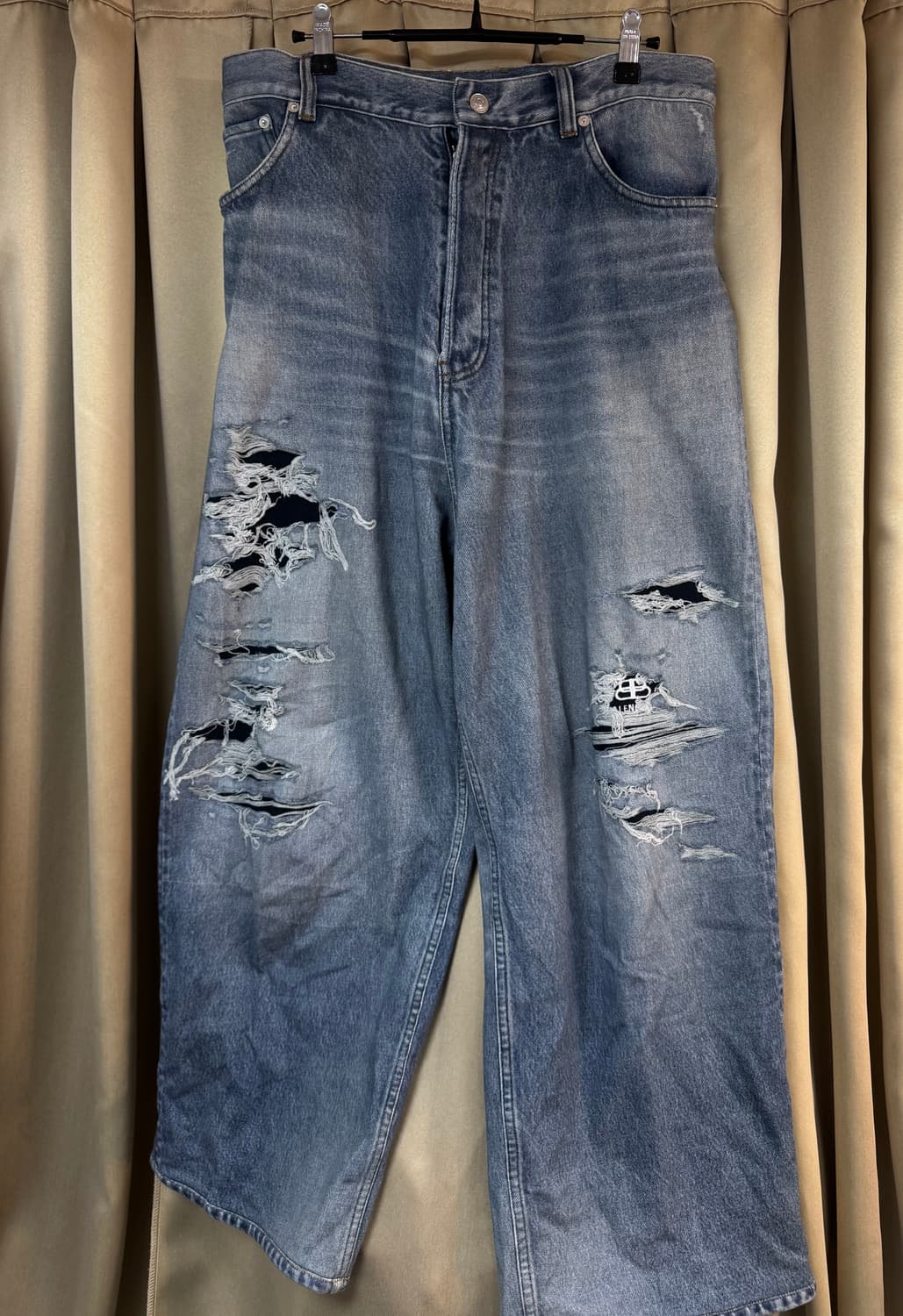 (S) 발렌시아가 가드로브 트롱프뢰유 팬츠 상품이미지1