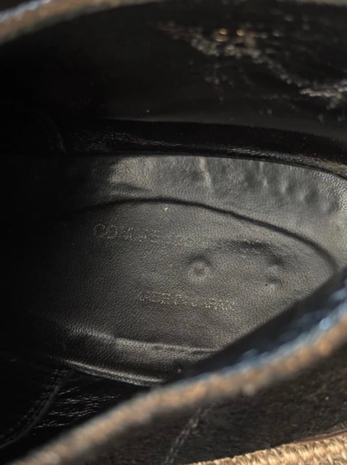 꼼데가르송 옴므 번아웃 스웨이드 6홀 부츠 상품이미지5