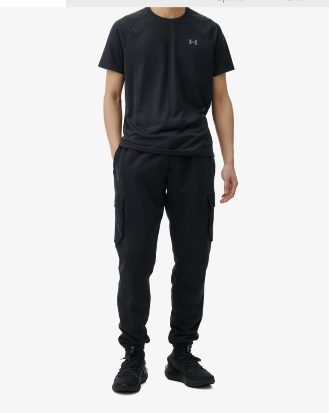 새상품급)언더아머 테크 2.0 기능성 반팔티 1326413-001 사이즈 상품이미지1