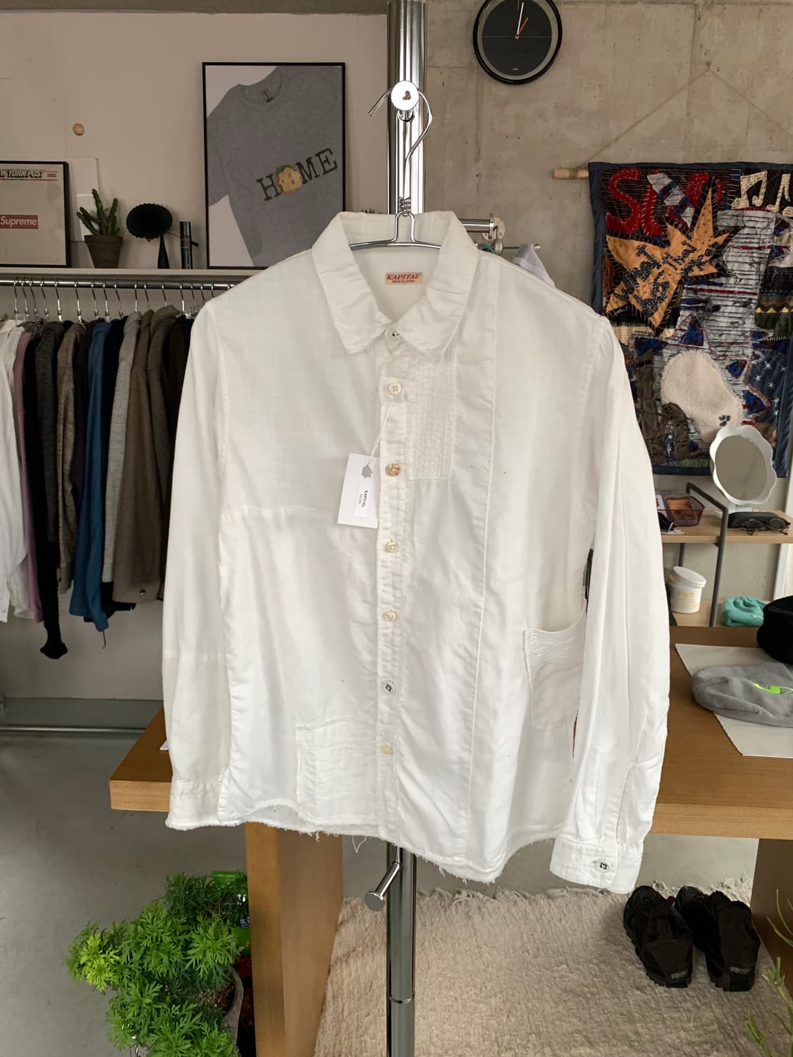 Kapital 캐피탈 버튼 디테일 셔츠 상품이미지1