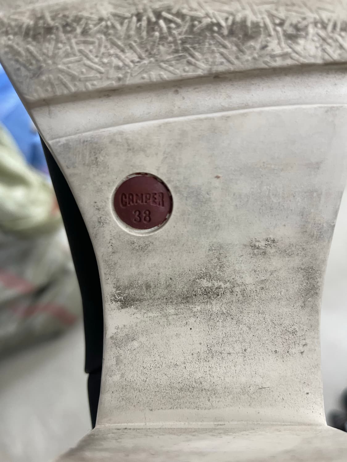 캠퍼 블랙 레더 롱부츠 38 상품이미지10